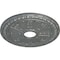 Ekena Millwork Raymond Ceiling Medallion (Fits Canopies up to 5 1/8"), 18 1/8"OD 3 5/8"ID x 1 1/8"P, Platinum CM18RAPLS - alternate 3